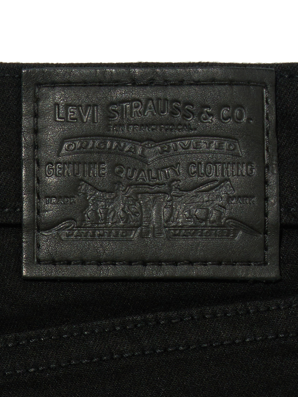 724 ハイライズ ストレート ブラック MIDNIGHT GAZE