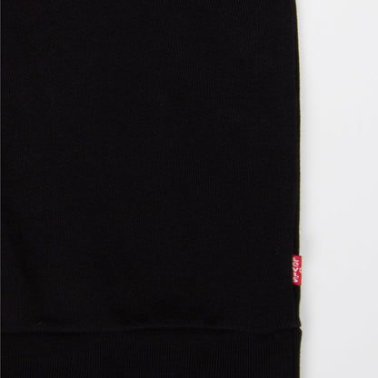 バットウィングロゴスウェットシャツ ブラック