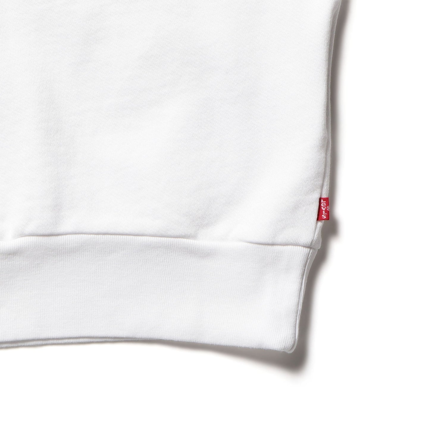 バットウィングロゴスウェットシャツ ホワイト