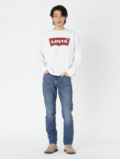 バットウィングロゴスウェットシャツ ホワイト