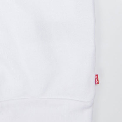 バットウィングロゴスウェットシャツ ホワイト