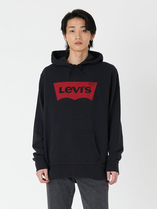 バットウィングプルオーバーフーディー