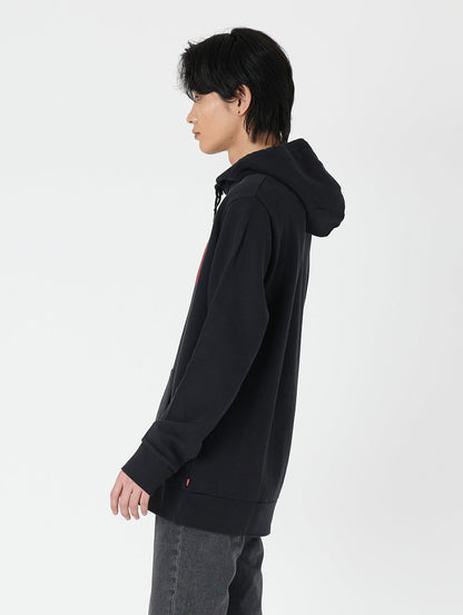 バットウィングプルオーバーフーディー