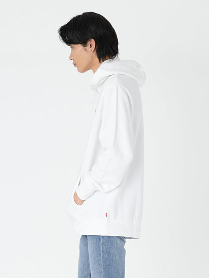 グラフィックプルオーバーフーディー