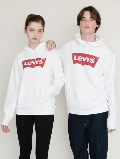 グラフィックプルオーバーフーディー