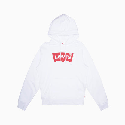 グラフィックプルオーバーフーディー