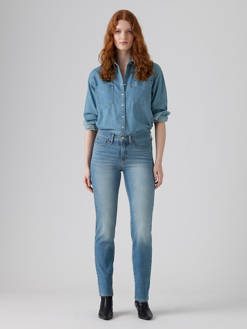 314 SHAPING ストレート ジーンズ