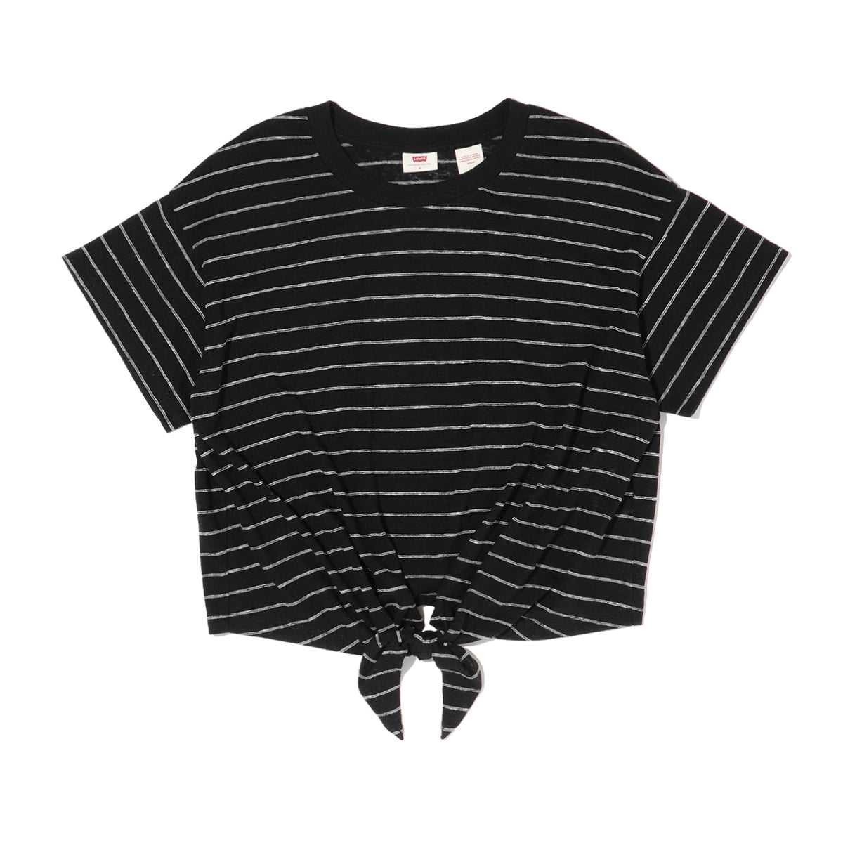 WILD FLOWER Tシャツ MEGAN STRIPE CAVIAR PRINT