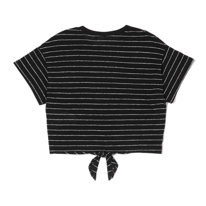 WILD FLOWER Tシャツ MEGAN STRIPE CAVIAR PRINT