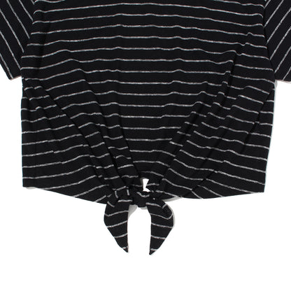 WILD FLOWER Tシャツ MEGAN STRIPE CAVIAR PRINT