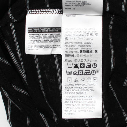 WILD FLOWER Tシャツ MEGAN STRIPE CAVIAR PRINT