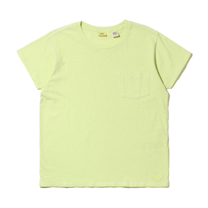 ARLO GARMENT DYE CREW SHADOW LIME GARME