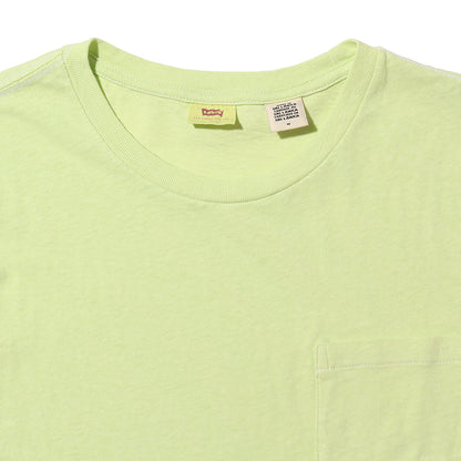 ARLO GARMENT DYE CREW SHADOW LIME GARME