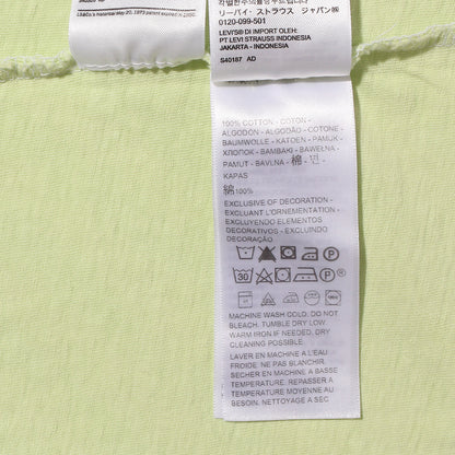 ARLO GARMENT DYE CREW SHADOW LIME GARME