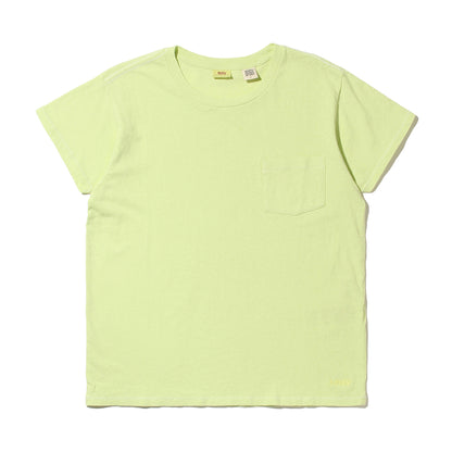 ARLO GARMENT DYE CREW SHADOW LIME GARME