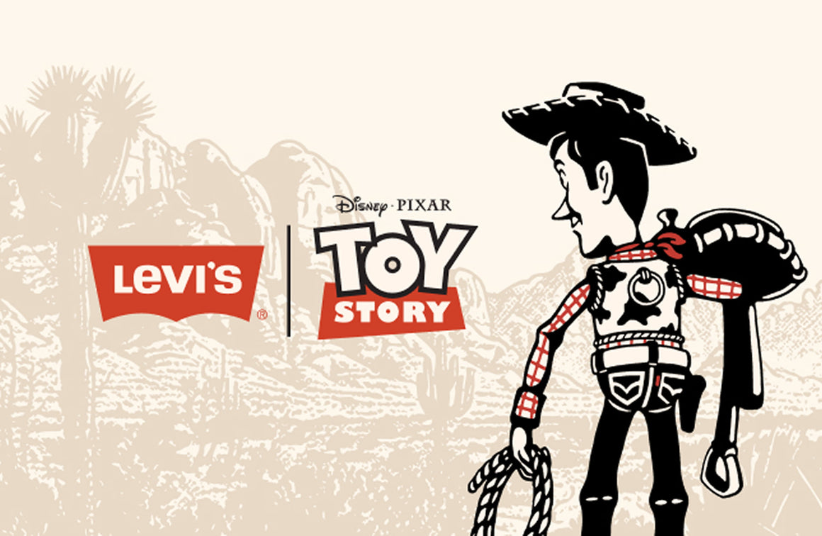 Levi’s®×TOY STORYコレクション購入で、リーバイス®デニムを穿いたウッディトーキングフィギュア（非売品/シリアルナンバー入り）を抽選で10名様にプレゼント！
