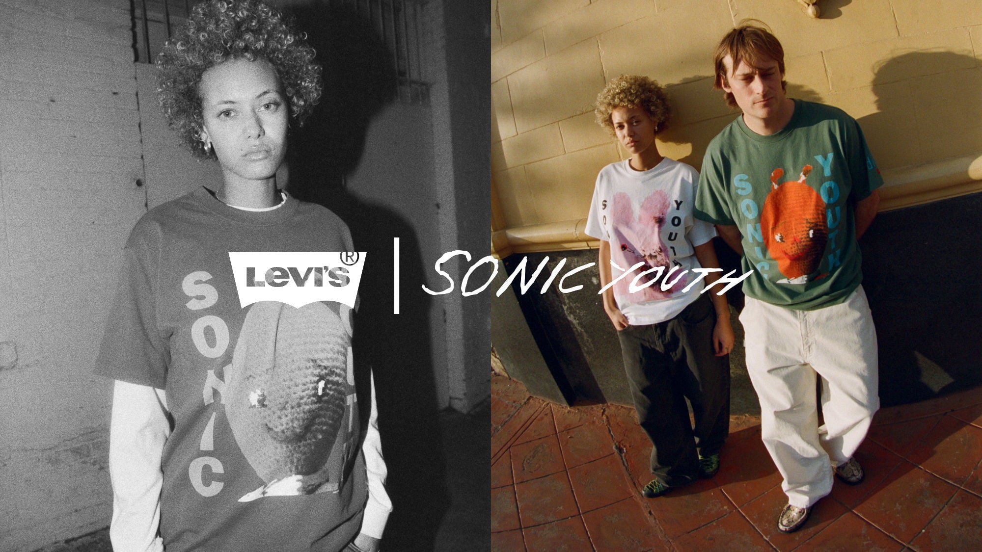 Levi’s® x Sonic Youth Band Tee Collection