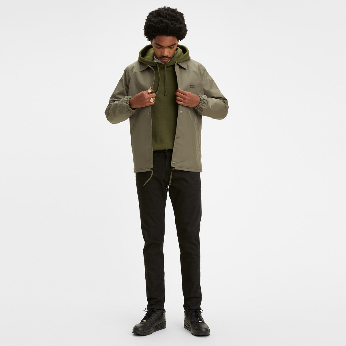 512™ スリムテーパードジーンズ ブラック NIGHTSHINE