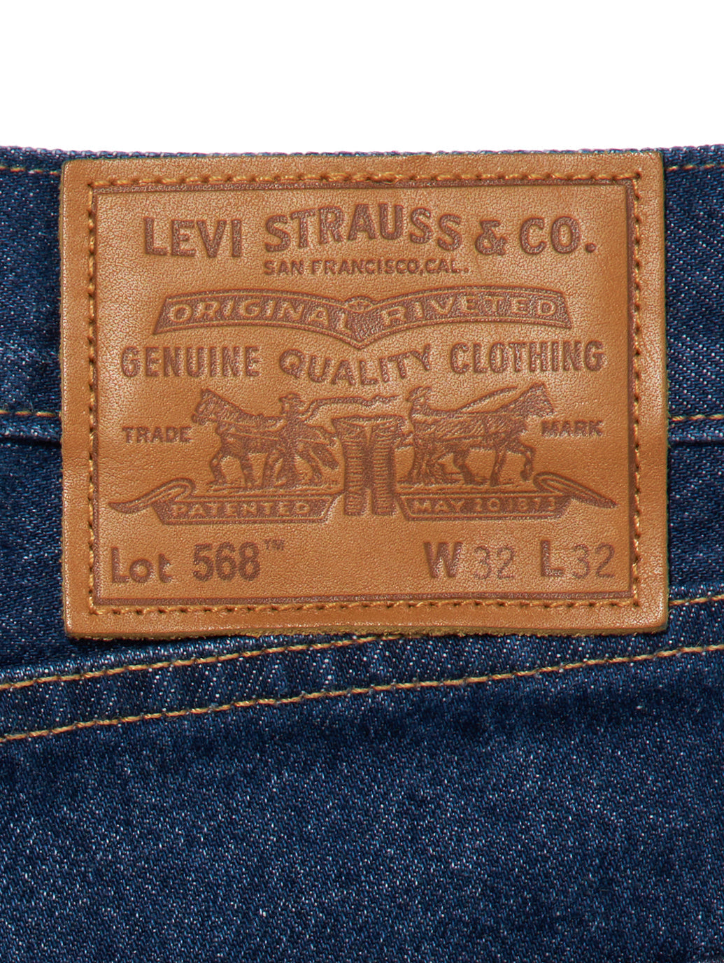 568™ STAY LOOSE ダークインディゴ VIVID DREAMS