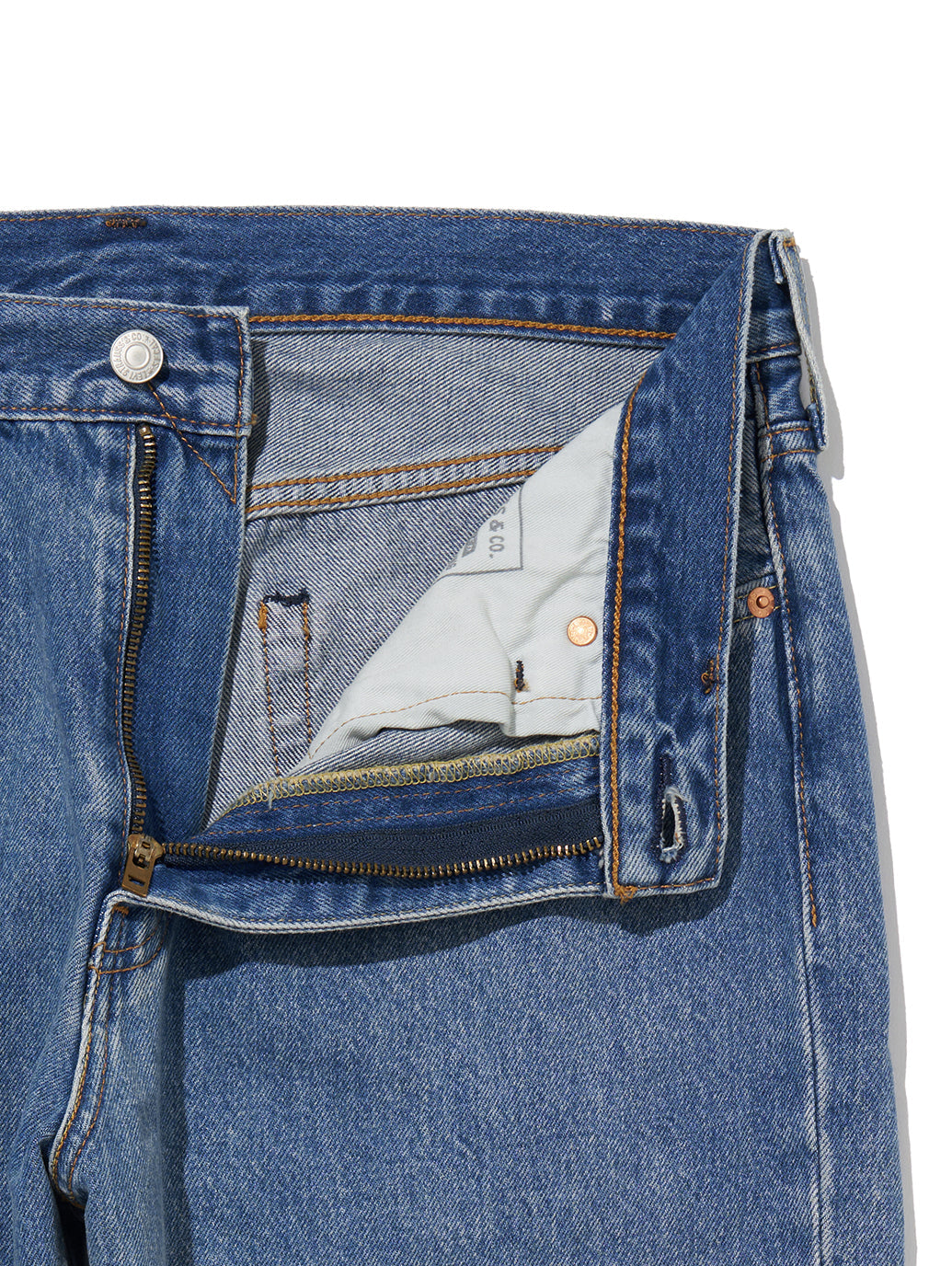 568™ STAY LOOSE ミディアムインディゴ BLUE ESSENTIALS