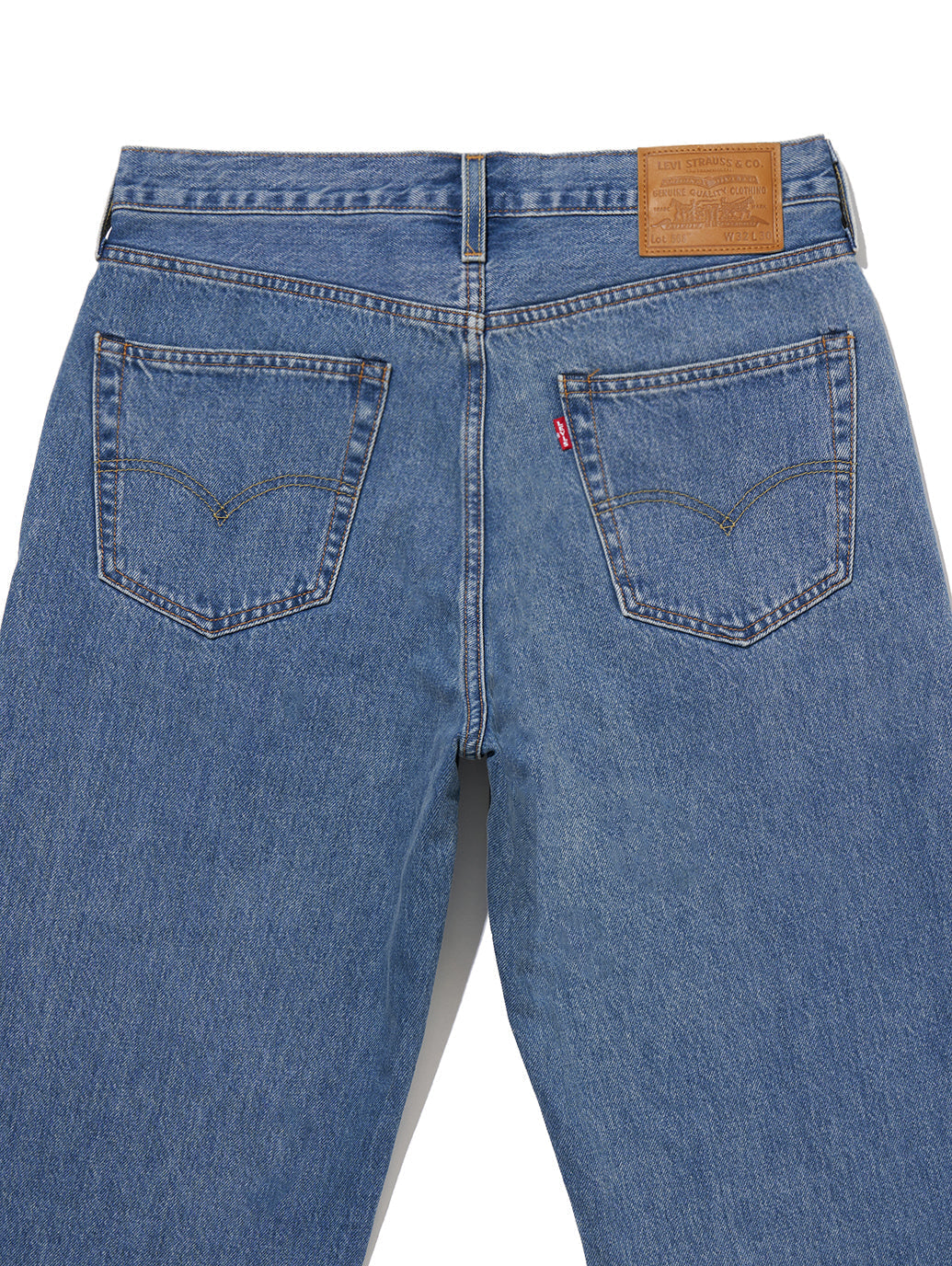 568™ STAY LOOSE ミディアムインディゴ BLUE ESSENTIALS