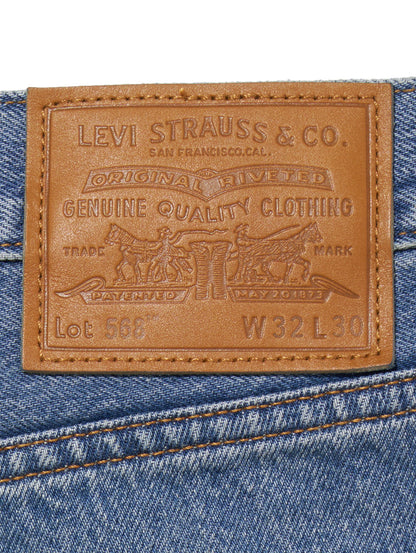 568™ STAY LOOSE ミディアムインディゴ BLUE ESSENTIALS