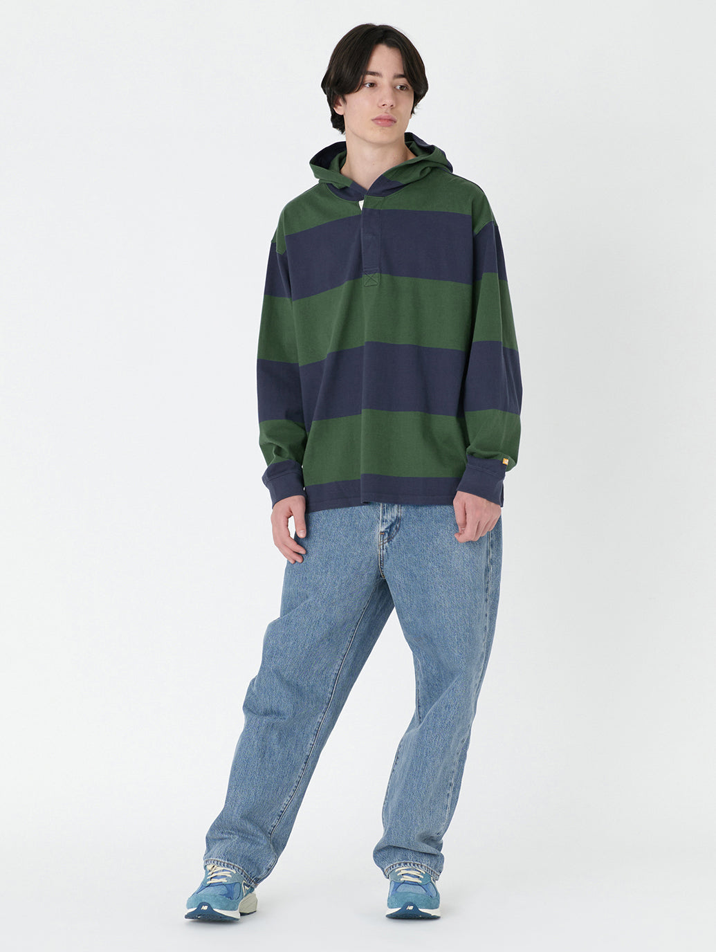 568™ STAY LOOSE ミディアムインディゴ BLUE ESSENTIALS