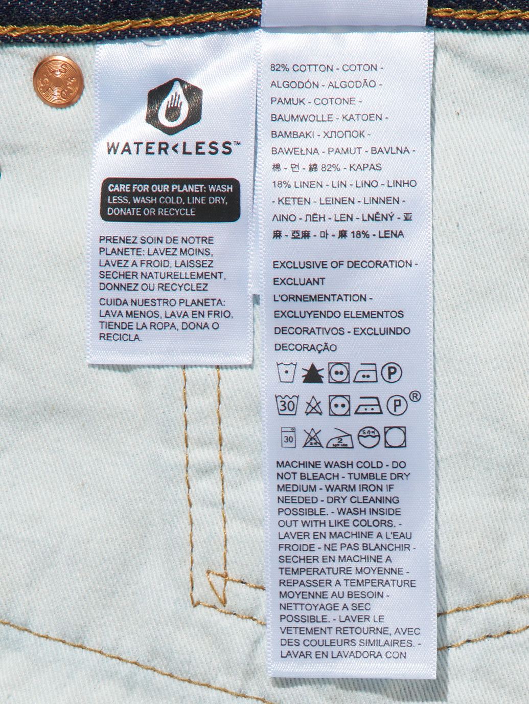 568™ STAY LOOSE ダークインディゴ BIG CAP