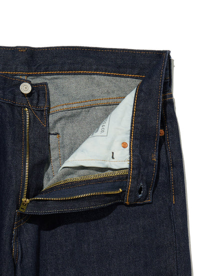 568™ ルーズストレート ダークインディゴ WELCOME TO THE GAME