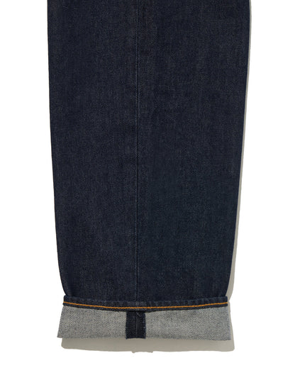 568™ ルーズストレート ダークインディゴ WELCOME TO THE GAME