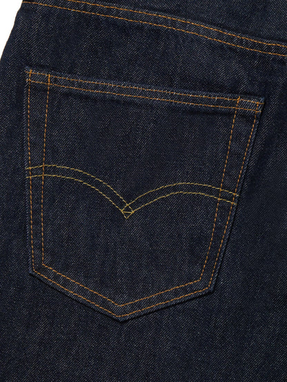 568™ ルーズストレート ダークインディゴ WELCOME TO THE GAME