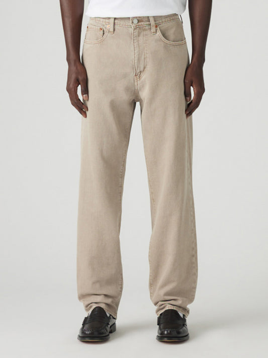 568™ ルーズストレート ジーンズ  ベージュ