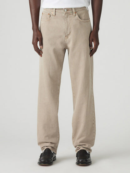 568™ ルーズストレート ジーンズ  ベージュ