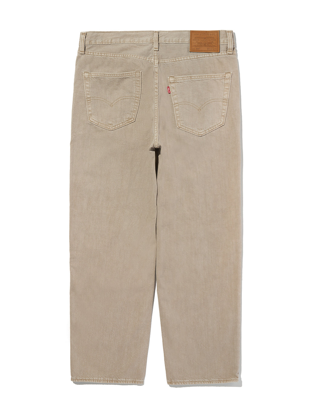 568™ ルーズストレート ジーンズ  ベージュ