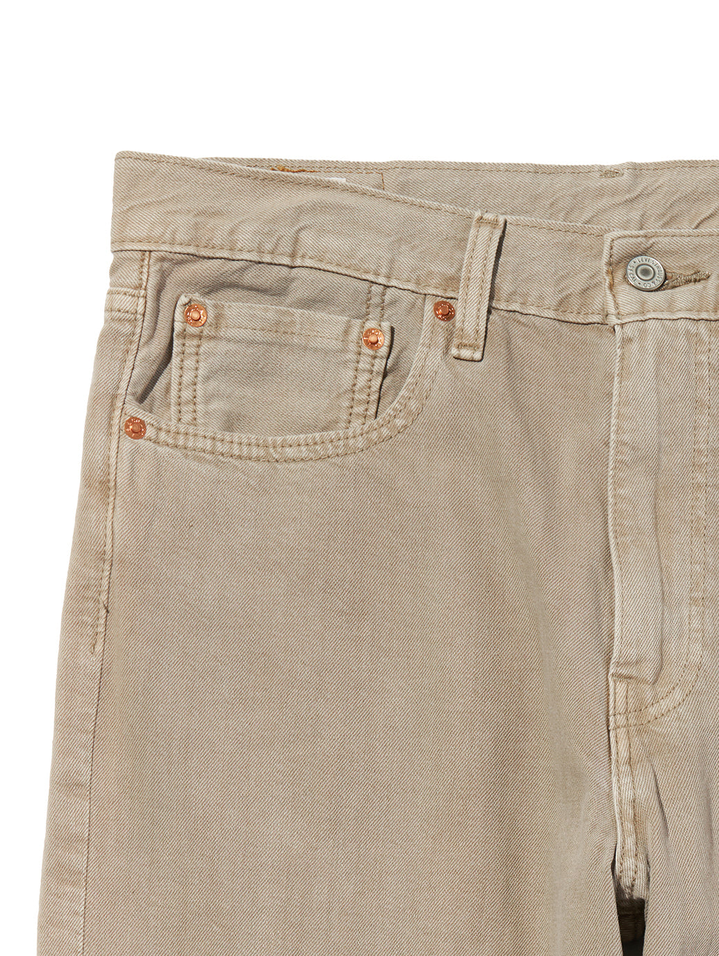 568™ ルーズストレート ジーンズ  ベージュ