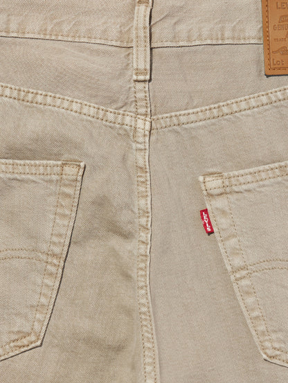 568™ ルーズストレート ジーンズ  ベージュ