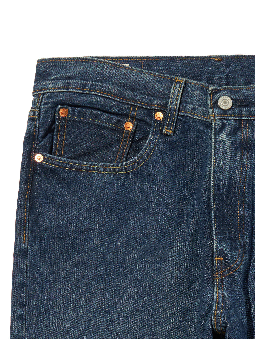 568™ ルーズストレートジーンズ ダークインディゴ