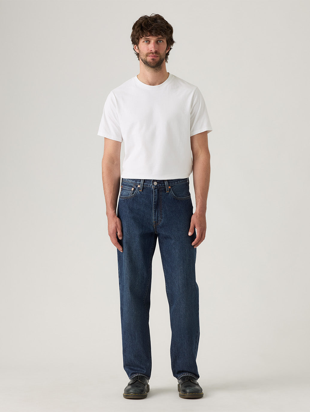 568™ ルーズストレートジーンズ ダークインディゴ