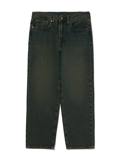 568™ ルーズストレートジーンズ グリーン