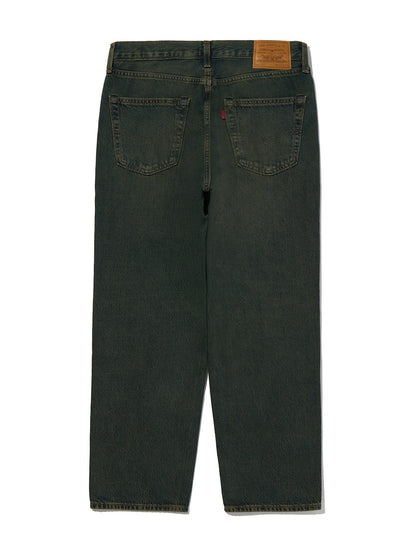 568™ ルーズストレートジーンズ グリーン