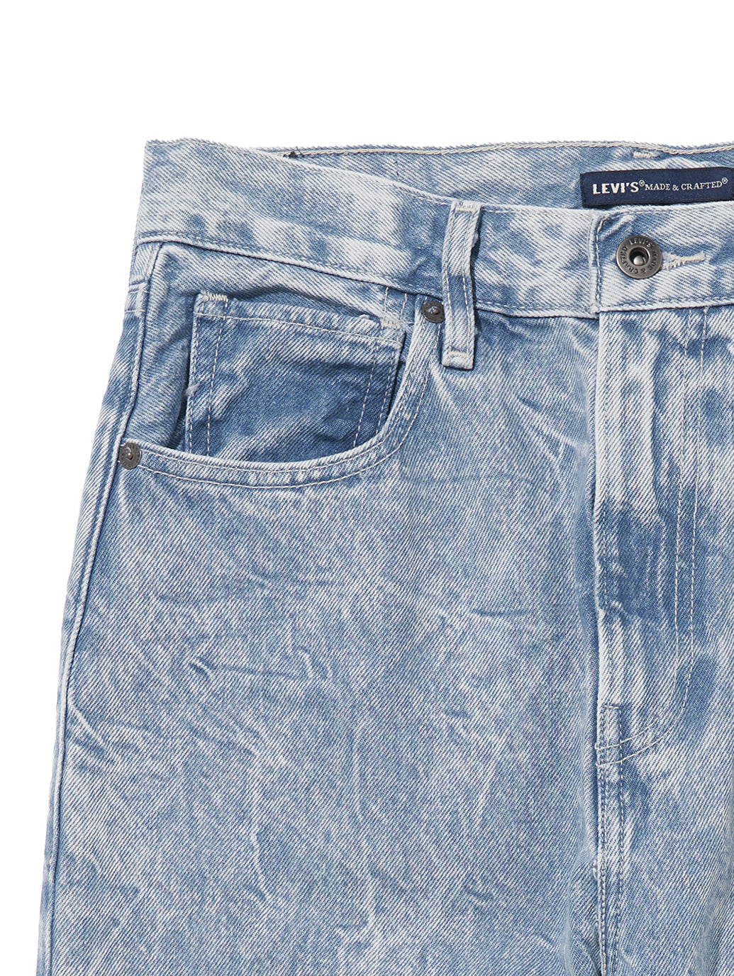 LEVI'S® MADE&CRAFTED® バレルパンツ MARINA MARSH インディゴ ACID WASH