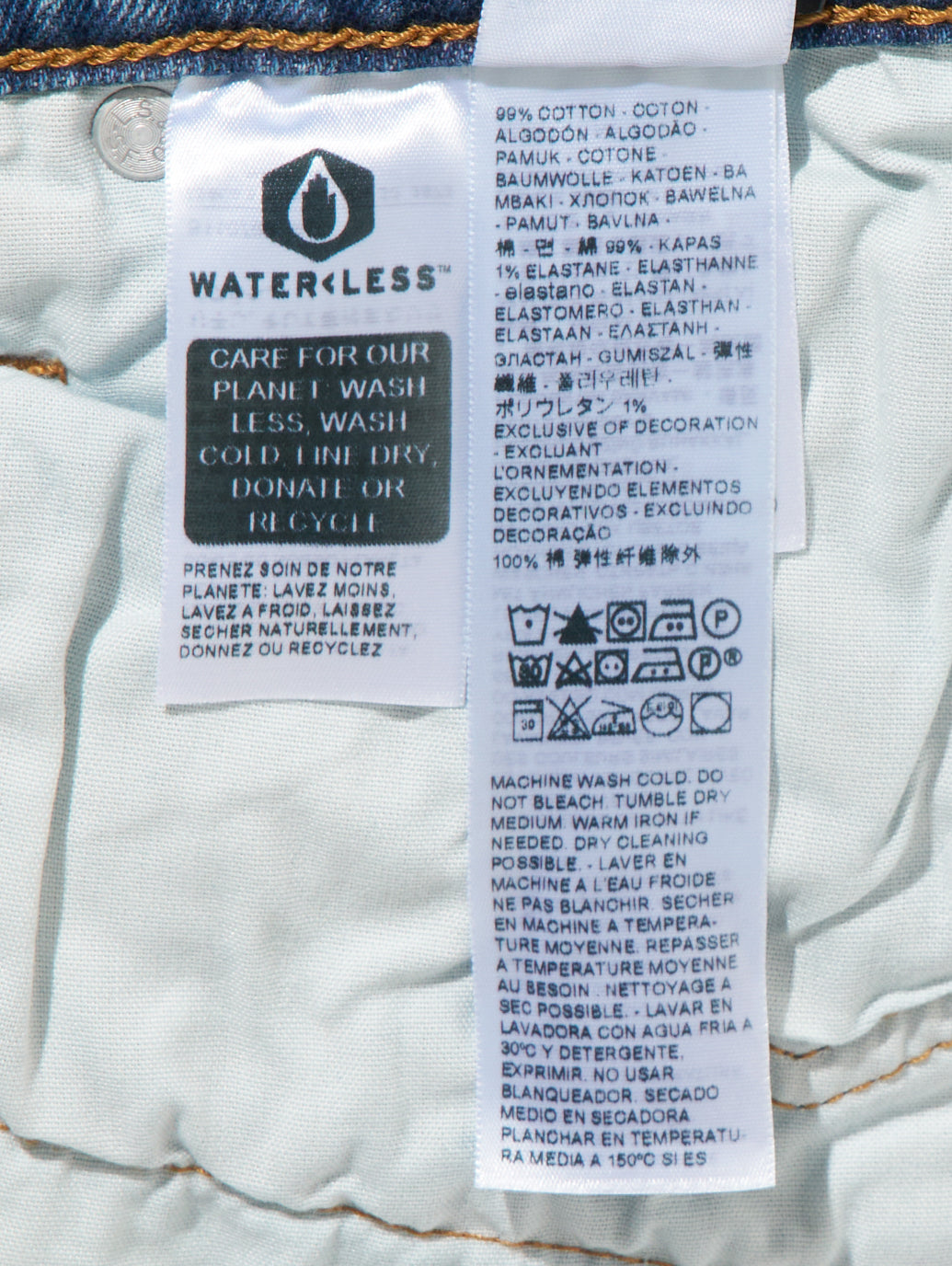 501® SKINNY ミディアムインディゴ BLUE IT'S TRUE