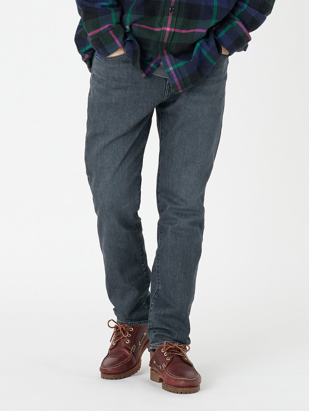 Flex Jeans 502™ テーパードジーンズ ブラック RICHMOND BLUE