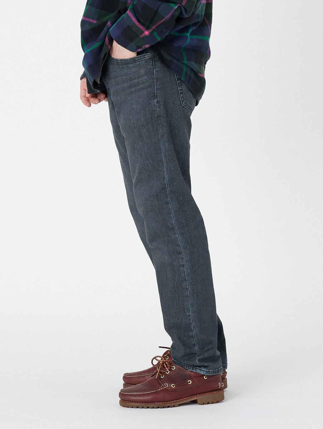 Flex Jeans 502™ テーパードジーンズ ブラック RICHMOND BLUE