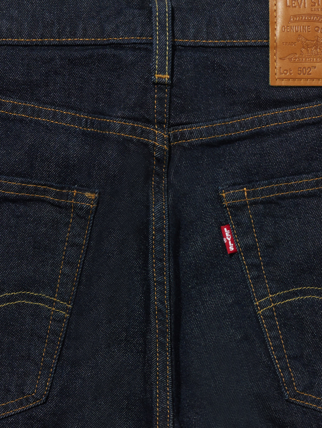 FLEX JEANS 502™ テーパードジーンズ ダークインディゴ MID KNIGHT RINSE