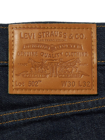 FLEX JEANS 502™ テーパードジーンズ ダークインディゴ MID KNIGHT RINSE