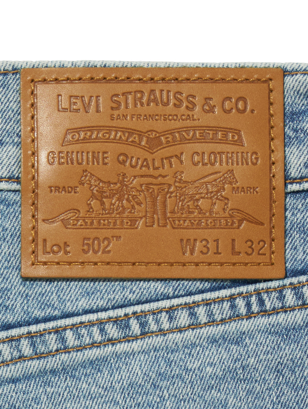 502™ テーパードジーンズ ライトインディゴ IN PLAIN VIEW