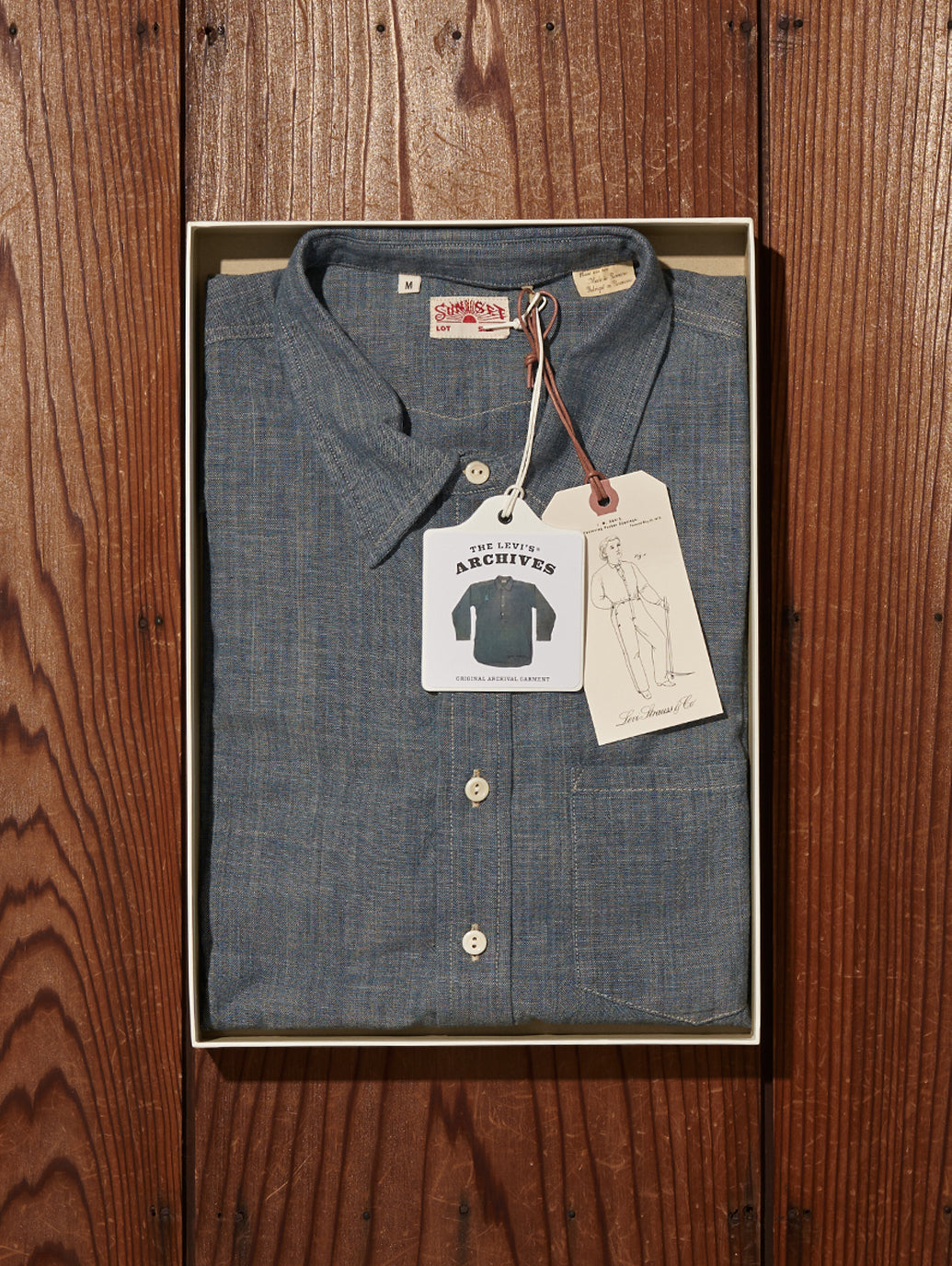 Levi's® Vintage Clothing POPOVER サンセットシャツ  シャンブレー
