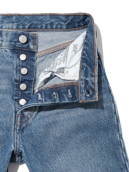 501® CROP ミディアムインディゴ WORN IN