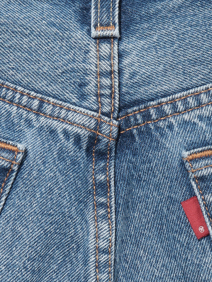 501® CROP ミディアムインディゴ WORN IN